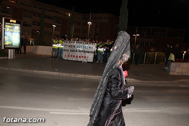 Manifestación de la Policía Local frente al Consejero de Presidencia y autoridades municipales (Miércoles Santo) - 23 Manifestación de la Policía Local frente al Consejero de Presidencia y autoridades municipales (Miércoles Santo) - 23