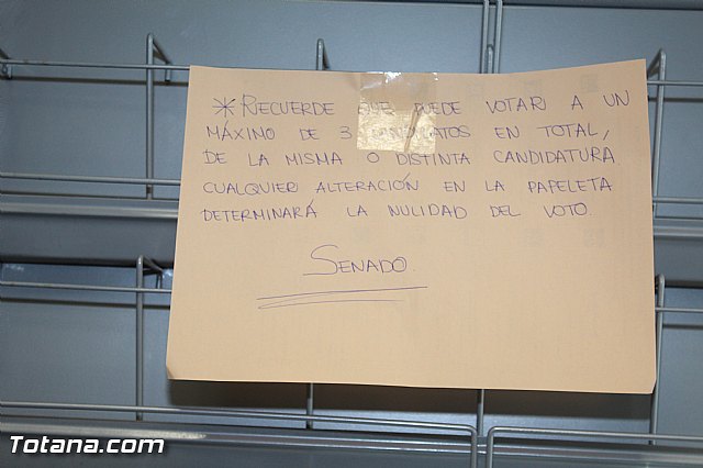 Jornada electoral - Elecciones generales 20 diciembre 2015 - 2 Jornada electoral - Elecciones generales 20 diciembre 2015 - 2