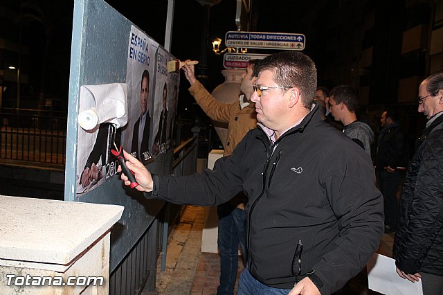 Pegada de carteles - Elecciones Generales 20d - 42 Pegada de carteles - Elecciones Generales 20d - 42