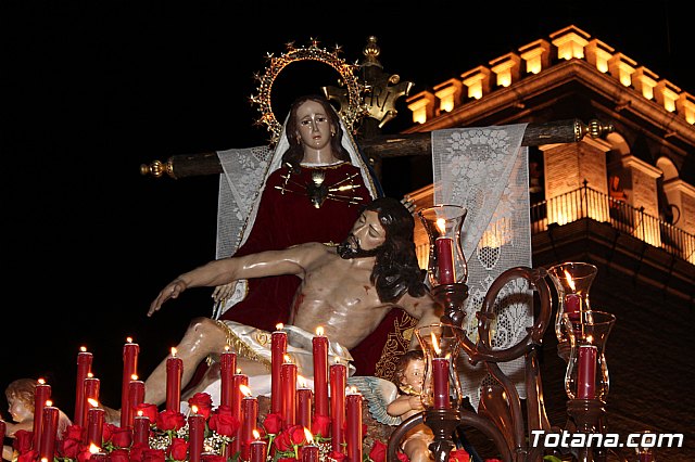 Procesin del Santo Entierro  - Viernes Santo - Semana Santa Totana 2017 - 351